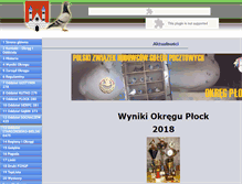 Tablet Screenshot of plock.superhodowca.pl